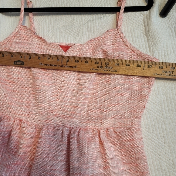 J. CREW coral spaghetti strap dress with pockets. Women's size 10. - Picture 14 of 14